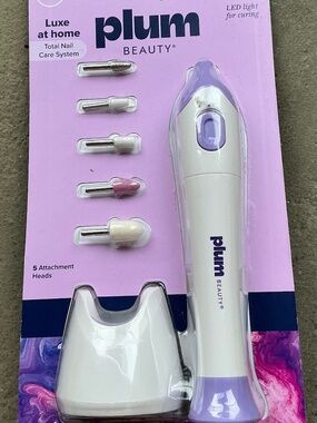 Gel nails: home set. Plum Beauty (by Beacon Wellness Brands) 4271MN